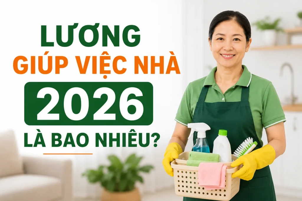 Lương giúp việc 2026 là bao nhiêu