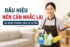 Những điều cần hỏi khi thuê người giúp việc